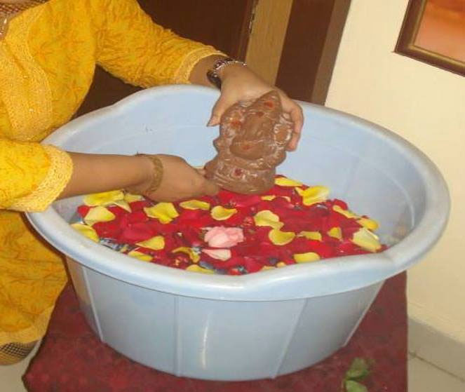 ganpati visarjan at home,visarjan tips,ganesh chaturthi 2018