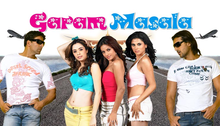 movies in which hero was a maha tharki,garam masala,jaanam samjha karo,no entry,bachna ae haseeno,mann