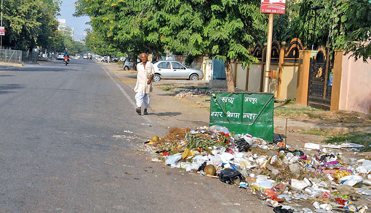 जयपुर : सफाई व्यवस्था सुधारने के लिए निगम ने की बीवीजी पर सख्ती, 24 घंटे में कचरा नहीं उठा तो 100 रुपये जुर्माना