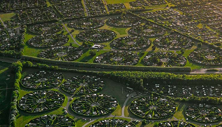 garden city,ufo,ufo shape colony,alien civilasation,weird news in hindi ,डेनमार्क,यूएफओ, गार्डन सिटी