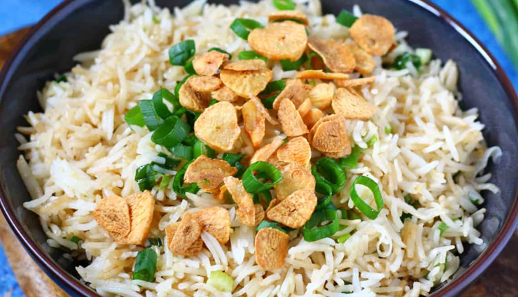 garlic butter rice,garlic butter rice recipe,hunger struck,food