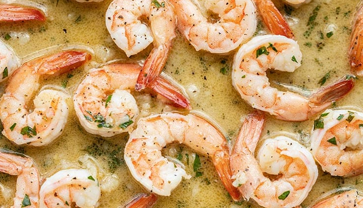 garlic butter shrimp,garlic butter shrimp recipe,hunger struck,food,easy recipe