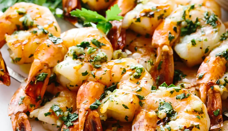 garlic shrimp in lemon butter sauce,hunger struck,food,easy recipe