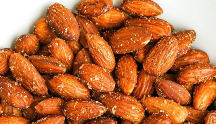garlic roasted almonds,hunger struck,food