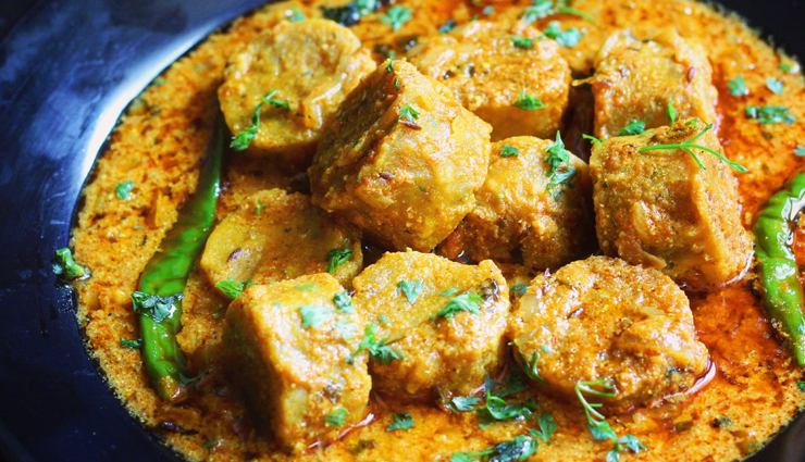 gatte ki sabzi,main course recipe,rajasthani recipe