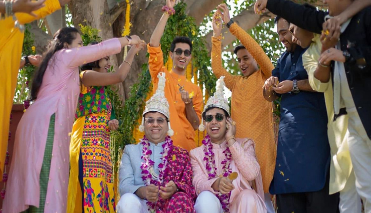 10 साल के लंबे रिश्ते को भारत के इस 'गे' कपल ने किया शादी में तब्दील