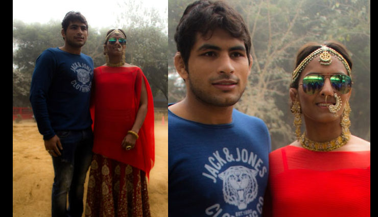 PICS: देखिये दंगल गर्ल्स 'गीता-बबिता ' का ट्रेडिशनल लुक traditional look of real geeta and babita,dangal girls,entertainment news