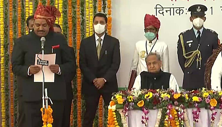 गहलोत मंत्रिमंडल में दिखाई दिया क्षेत्रीय असंतुलन, 4 जिलों से आधे मंत्री जबकि 16 से कोई मंत्री नहीं