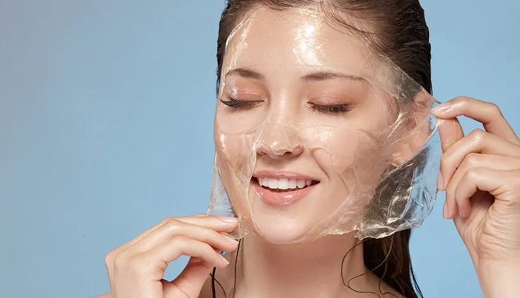 diy face pack using gelatin,diy face packs at home,skin care tips,beauty tips,beauty hacks,gelatin face packs
