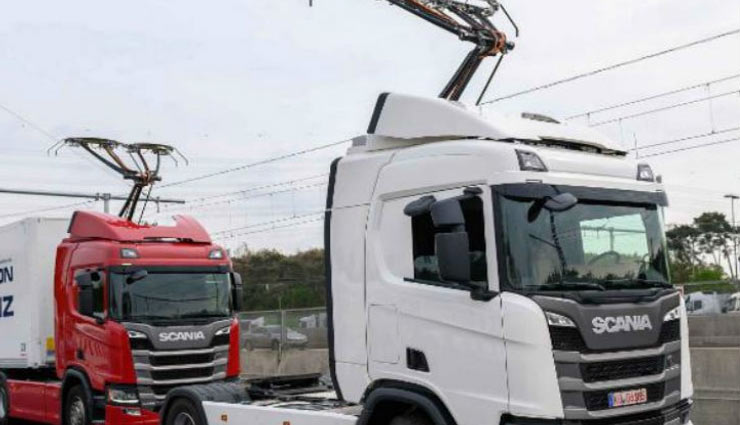 germany,first e-highway for trucks ,जर्मनी, ई-हाईवे