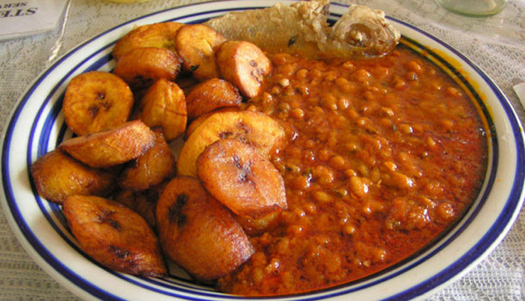 jollof rice,waakye,banku and tilapia,red-red,fufu and goat light soup,ghana cuisines,ghana,ghana dishes