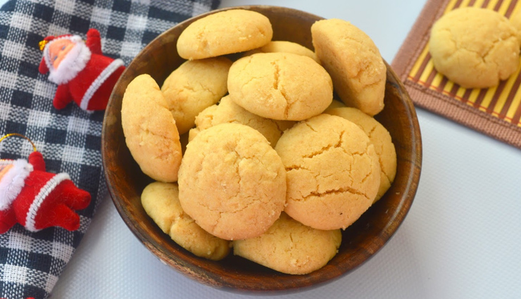 Recipe- Mouthwatering Eggless Whole Wheat Ghee Cookies