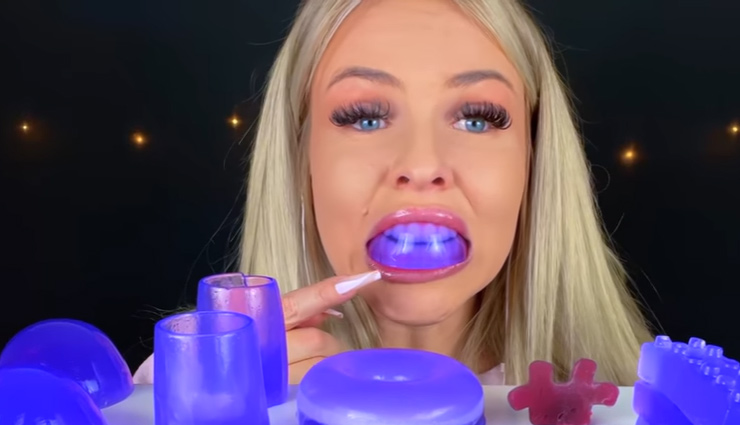 खाना खाती हुई इस लड़की को देखने का लोगों में गजब का क्रेज, हर महीने कमाती है करोड़ों रूपये