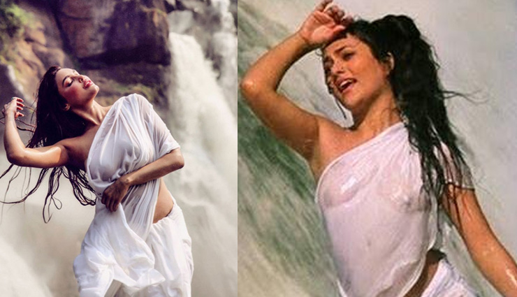 HOT PICS- EX Bigg Boss Contestant Latest Pics Will Remind You of Mandakini From Ram Teri Ganga Maili