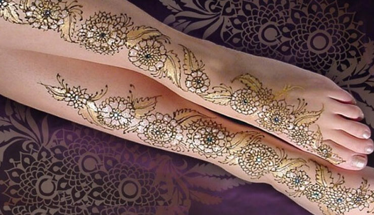 mahendi design,mahendi design for foots,fashion trends,latest design