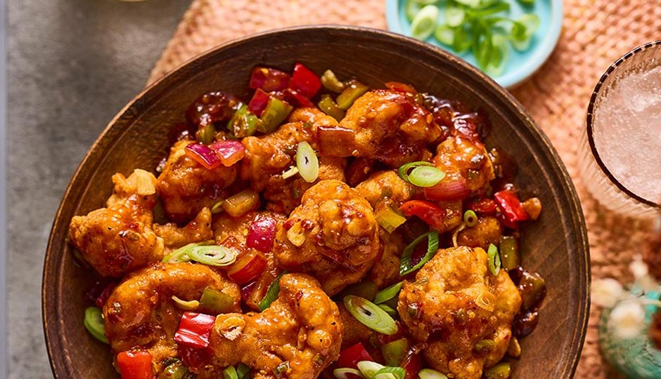 Indo Chinese Street Style Gobi Manchurian Recipe