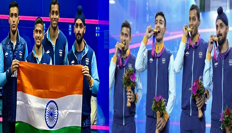 Asian Games 2023: स्क्वैश टीम इवेंट के फाइनल में पाकिस्तान को हरा कर भारत ने जीता गोल्ड
