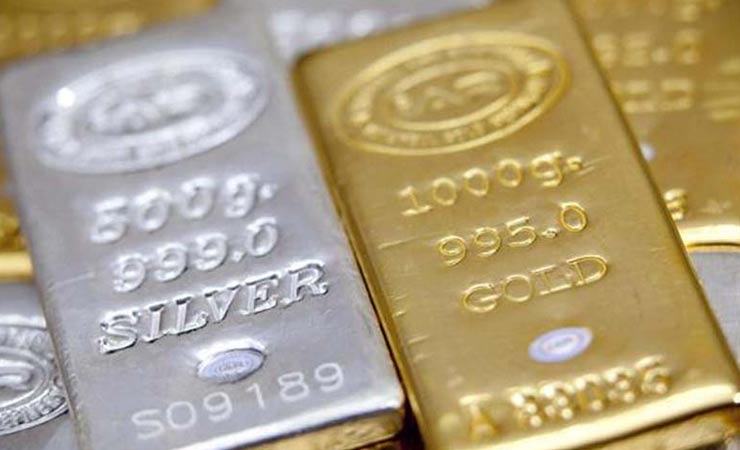 gold prices down,silver rates decline,news,gold and silver market