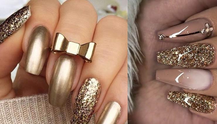 ये ट्रेंडी नेलआर्ट देंगे आपको ग्लैमरस लुक, डालें एक नजर trendy nail arts,wedding season,trendy nail art tips,fashion tips,fashion trends,types of nail arts