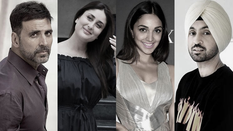 bollywood,Akshay Kumar,Kareena Kapoor,diljit dosanjh,kiara advani,raj mehta,karan johar,dharma productions