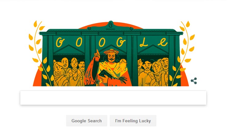 गूगल मे डूडल बनाकर मशहूर समाज सुधारक राम मोहन राय को याद किया