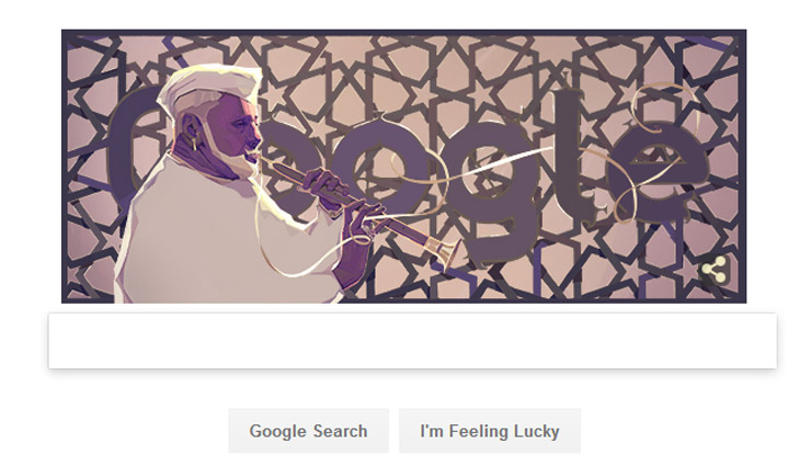 Google Celebrates Ustad Bismillah Khan 102nd Birth Anniversary