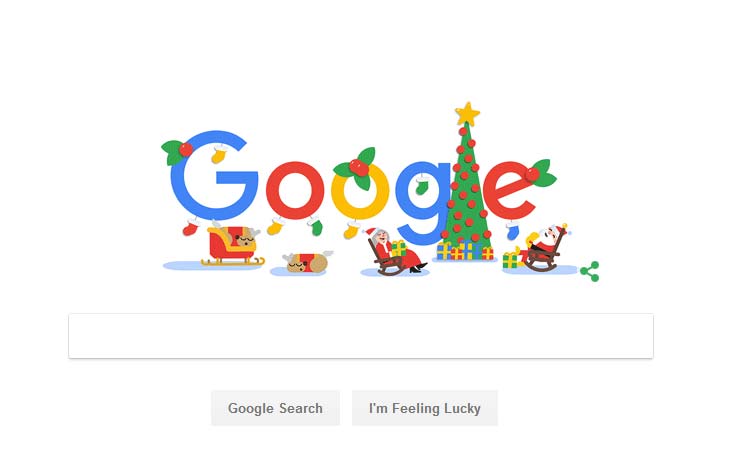 Animated Doodle से गूगल ने दुनिया को कहा Merry Christmas