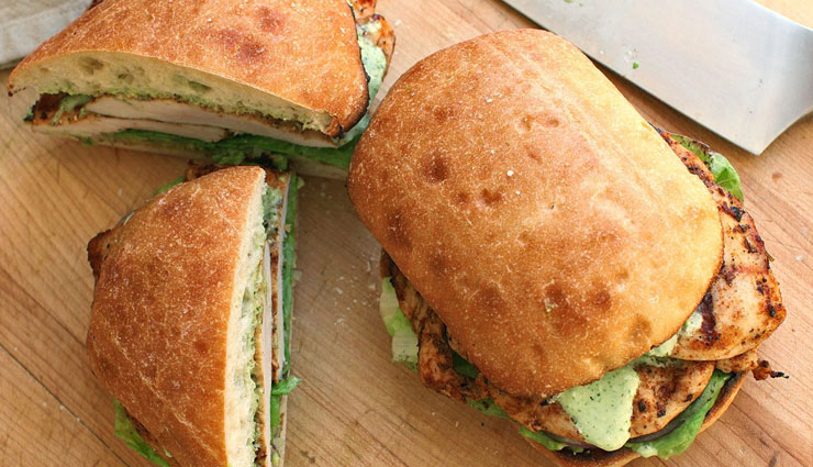 gourmet chicken sandwich,sandwich recipe,chicken recipe,valentine recipe