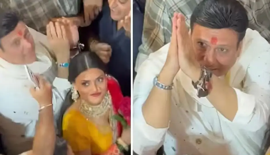 सुनीता नहीं, रानी स्वर्णकार के साथ नजर आए गोविंदा, गणपति दर्शन का वीडियो आया सामने