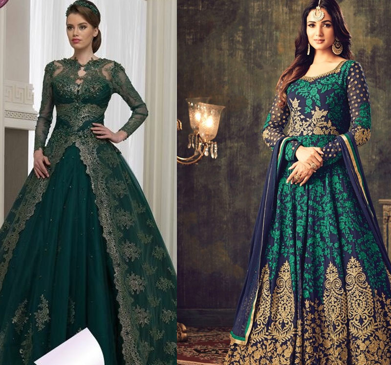 इस वेडिंग सीजन अपने आप को खास लुक देने के लिए ट्राई करे ये 5 ड्रेसेज़ wedding season dress,trendy dresses,lovely lehenga,kanjeevaram saree,chiffon saree,glamorous gowns,anarkali suits