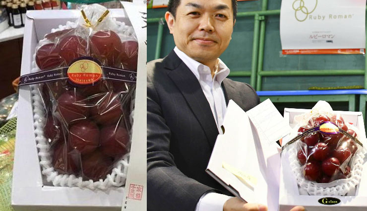 अमीरों के लिए बना है यह लाल अंगूर, 100-200 नहीं लाखों में है इसकी कीमत