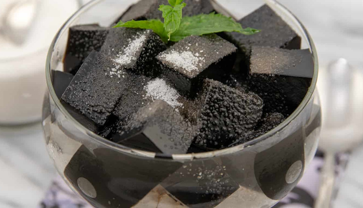 grass jelly,summer recipe,recipe,summer recipe