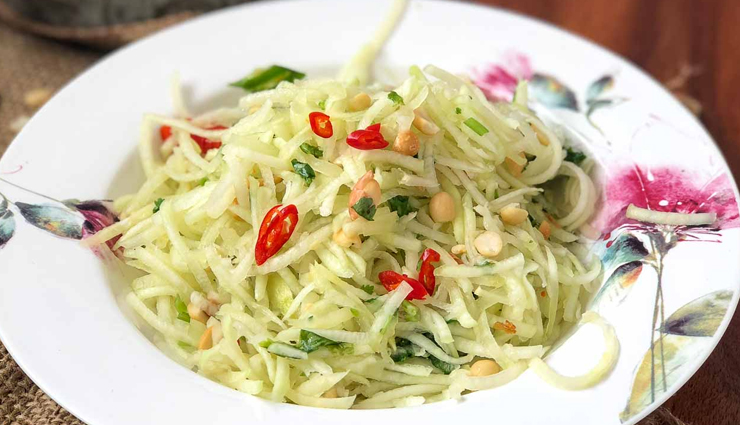 Recipe- Green Papaya Salad For Healthy You