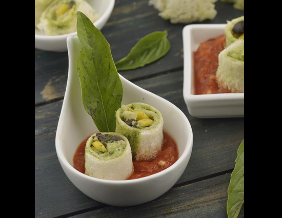 Sparkle Your Diwali with Green Pea & Corn Pinwheels