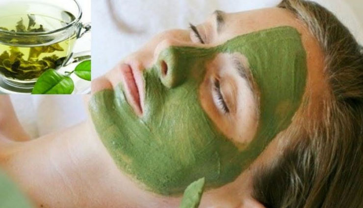 home made green tea face pack,green tea face packs for glowing skin,home made face pack,skin care tips,beauty tips