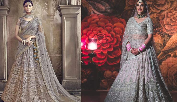 रेड के अलावा भी ट्राई कर सकती है इन कलर के ब्राइडल लहंगे, मिलेगा डिफरेंट लुक wedding lehengas,lehenga colours,new bridal lehenga,fashion tips,fashion trends,latest bridal trends