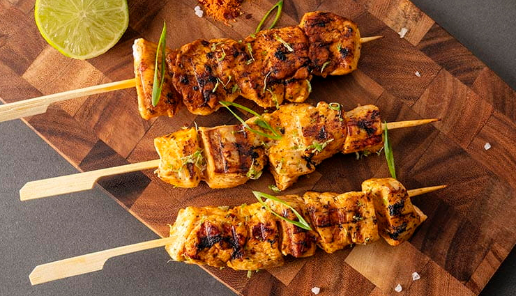 Recipe- Grilled Sambal Chicken Skewers