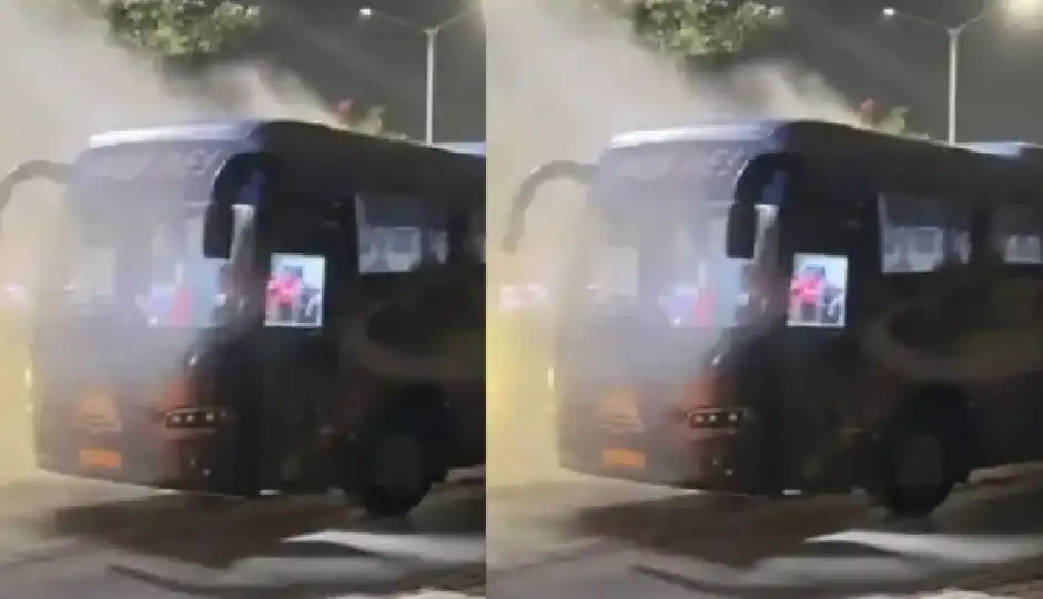 GT के लिए मुश्किलों भरी रही रात, IPL फाइनल हारने के बाद टीम बस में शॉर्ट सर्किट; सभी खिलाड़ियों को उतारा गया