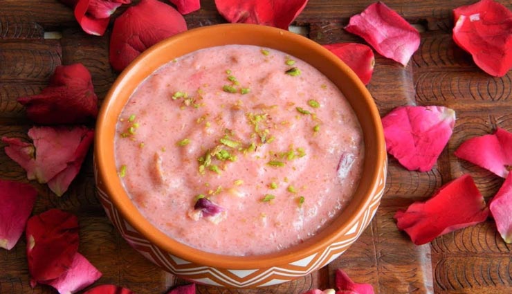 gulab kheer recipe,recipe,recipe in hindi,special recipe,janmashtami 2020,janmashtami special