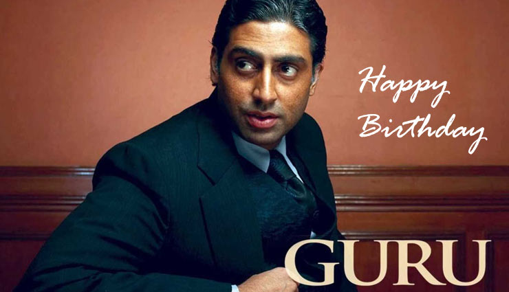 abhishesk bacchan,top 7 movies of abhishek,birthday special,amitabh bacchan,aishwarya rai bacchan,guru,yuva,paa,bluffmaster,delhi 6,sarkaar raj,bol bacchan,bollywood,bollywood news