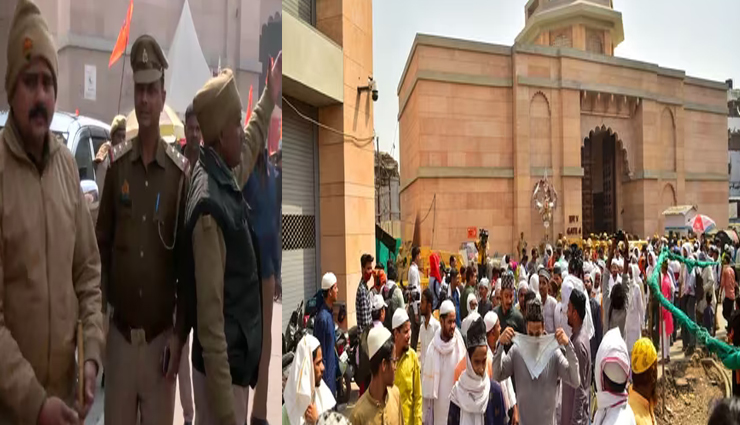 ASI की सर्वे रिपोर्ट सार्वजनिक होने के बाद ज्ञानवापी मस्जिद में हुई पहले जुमे की नमाज