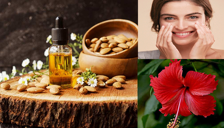 sweet almond oil & almond milk,almond oil in aroma therapy,hair massage,coconut milk with almond oil,hibiscus with almond oil,oatmeal cure,vitamin e,different ways to use almond oil,almond oil for faster hair growth,hair care tips,beauty tips