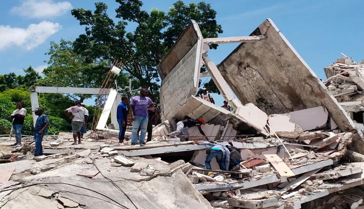 हैती में लगातार बढ़ता जा रहा मरने वालों का आंकड़ा, अब तक 1297 लोगों की गई जान