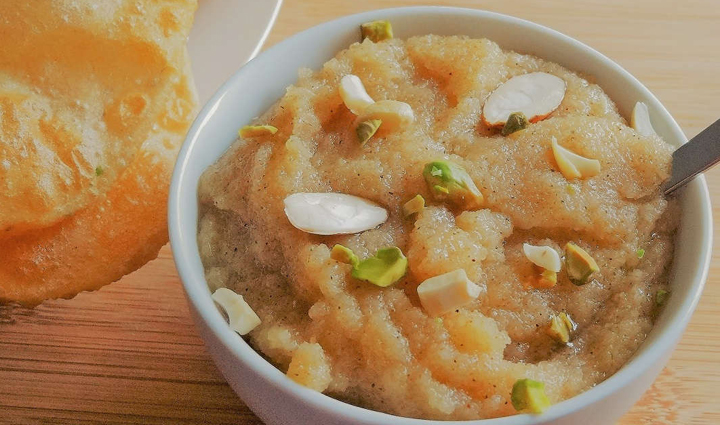 easy to make traditional indian dessert sooji ka halwa,food,easy recipe