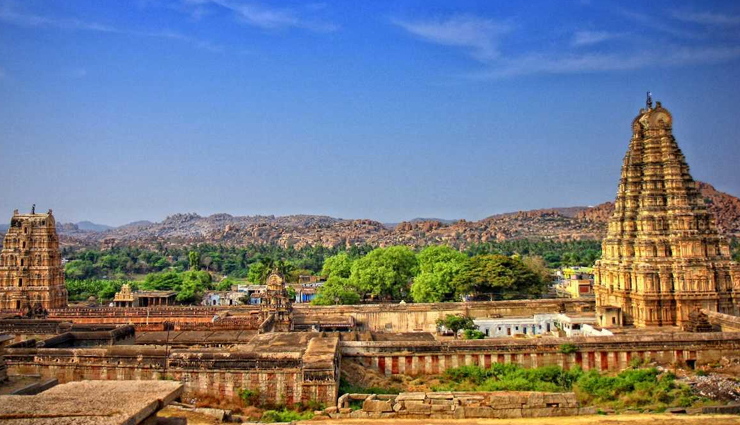 places to visit in hampi,places to visit around hampi,hampi,vijaya vittala temple,sri virupaksha temple,hanuman temple,hemakuta hill temple complex,sasivekalu ganesha temple,lakshmi narasimha temple