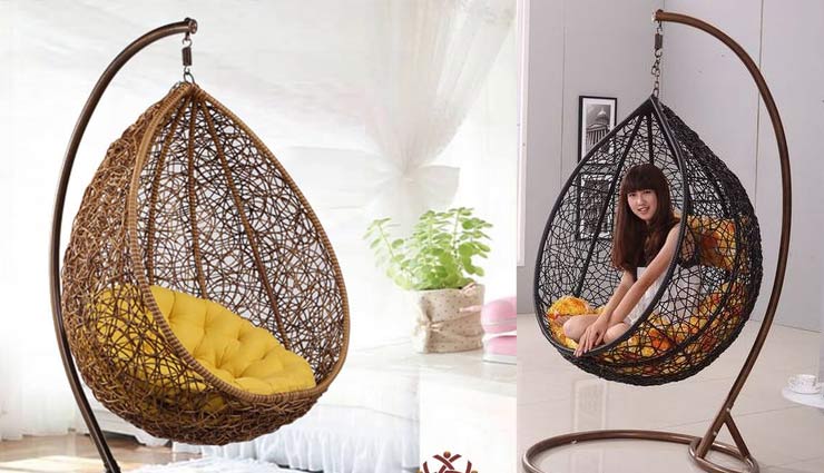 hanging chair,new look to home with hanging chair,household tips,home decor tips