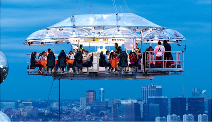 amazing restaurant in world,nude restaurant,hospital restaurant,jail restaurant,hanging restaurant,dark restaurant