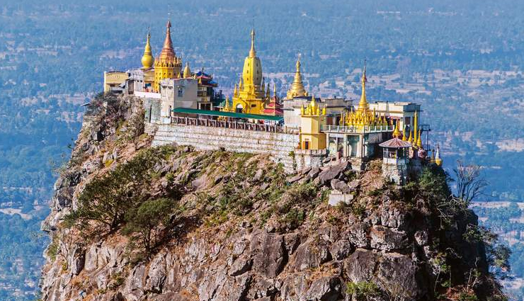 old buildings hard to reach,the hanging temple,china,popa taungkalat temple,myanmar,monastery of the holy trinity,greece,paro taktsang,bhutan,church of katskhi pillar,georgia,abuna yemata guh,ethiopia
