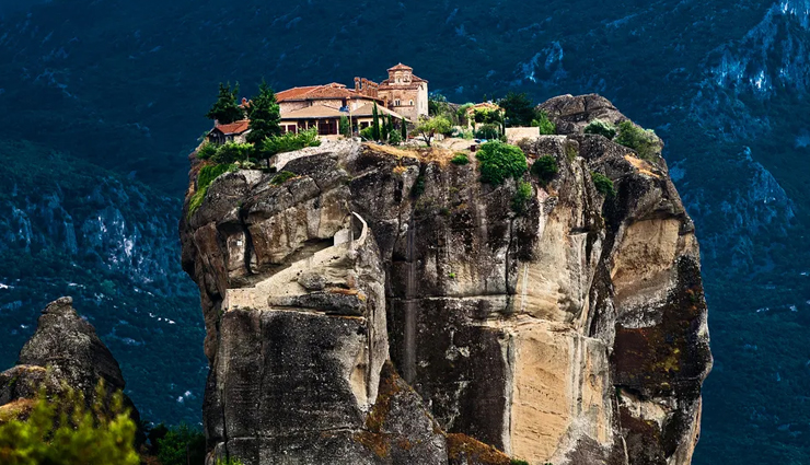 old buildings hard to reach,the hanging temple,china,popa taungkalat temple,myanmar,monastery of the holy trinity,greece,paro taktsang,bhutan,church of katskhi pillar,georgia,abuna yemata guh,ethiopia