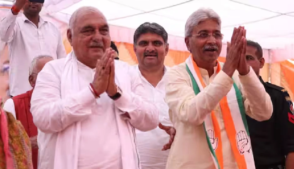 हरियाणा कांग्रेस में बड़ा फेरबदल, राव नरेंद्र सिंह को सौंपी कमान, हुड्डा बने नेता विपक्ष